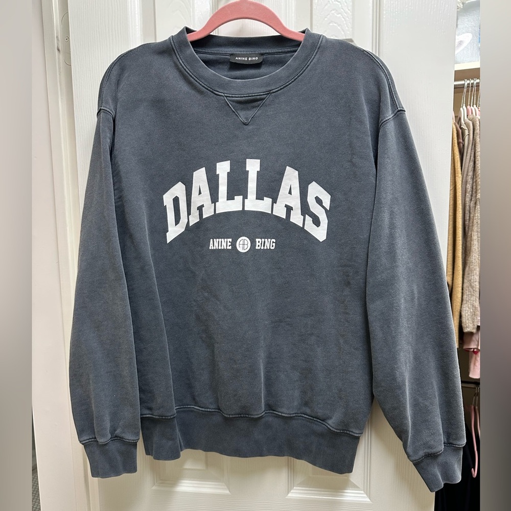 Anine Bing Sweatshirt- Dallas